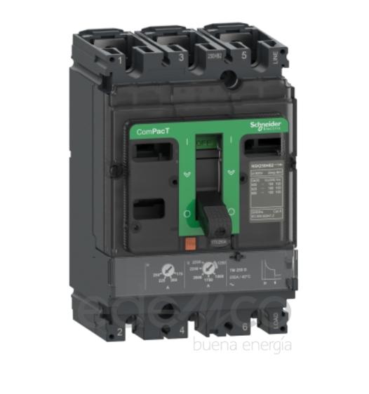 Breaker Tripolar NSX250F - Edemco
